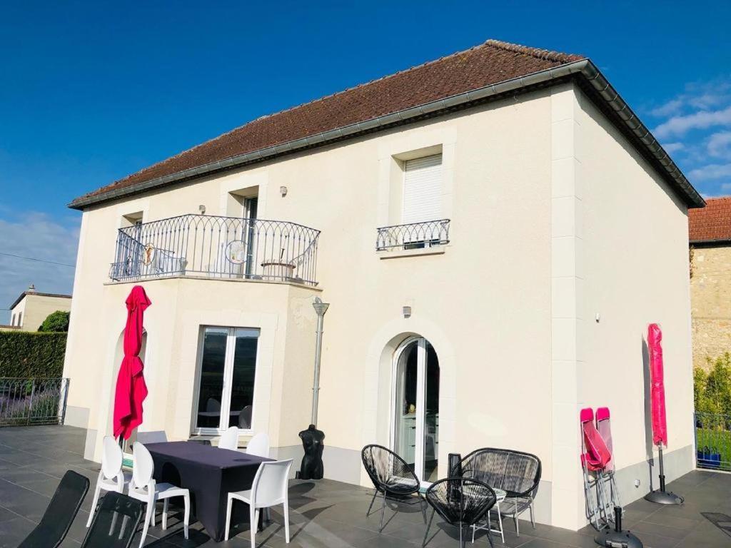 Fleury-la-Riviere Floressens En Champagne Terrasse Privative Sur Le Vignoble 빌라 외부 사진